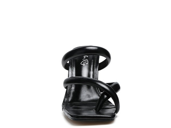 ERISED Clear Heel Toe Ring Slides Coco’s Tee Boutique